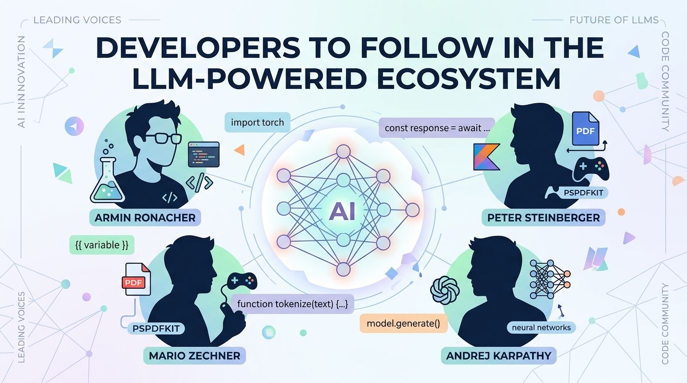 Developers to Follow in the LLM-Powered Ecosystem