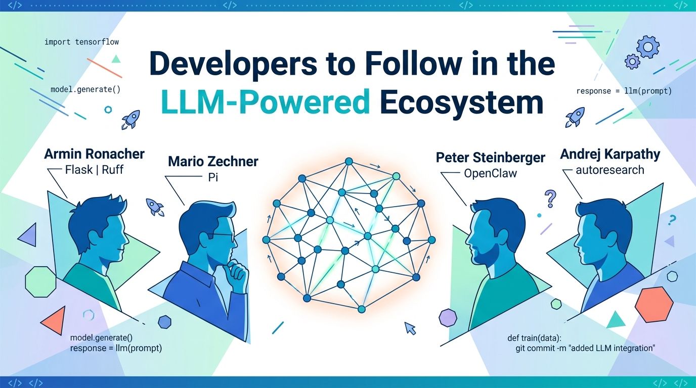 Developers to Follow in the LLM-Powered Ecosystem