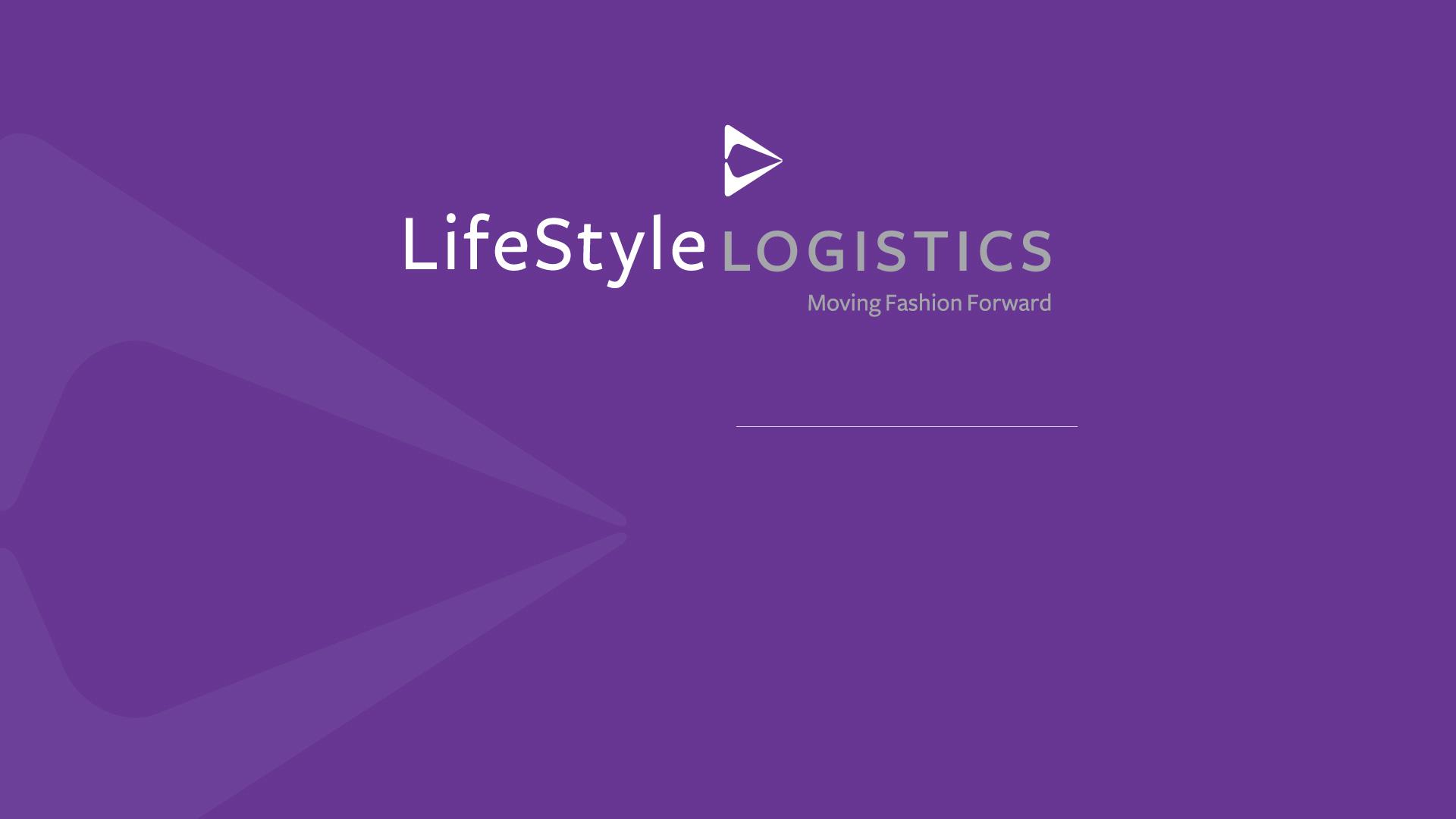Lifestyle Logistics branded cover image with the company tagline 'Moving Fashion Forward'